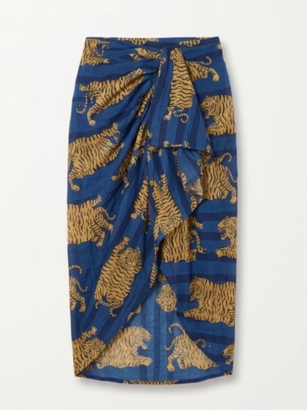 Guadalupe Tiger Pareo Skirt